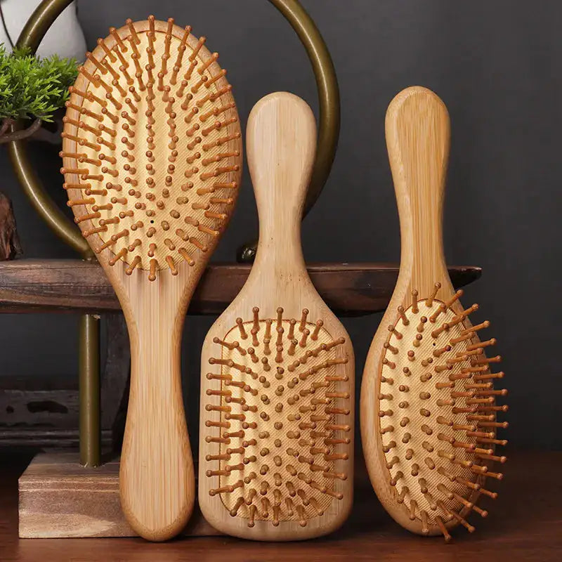 Cepillo para Cabello de Bambú Puro